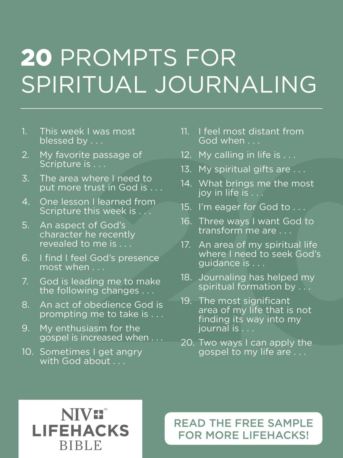 20 Great Journaling Questions for You – Meditate On Christ